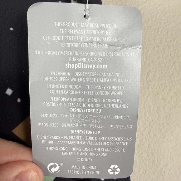 Disney Parks The Mandalorian Baby Yoda Star Wars Black Leggings Women's Size M - Picture 3 of 8